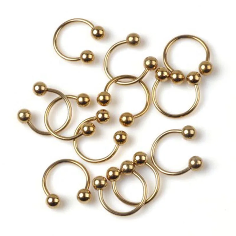 80 шт. бусины для бровей и губ 16/14 г|pierce jewelry|jewelry tragus piercingpiercings pain |