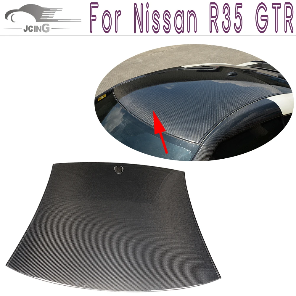 

Carbon Fiber Car Roof Hoods Cover for Nissan R35 GT-R GTR 2009-2015