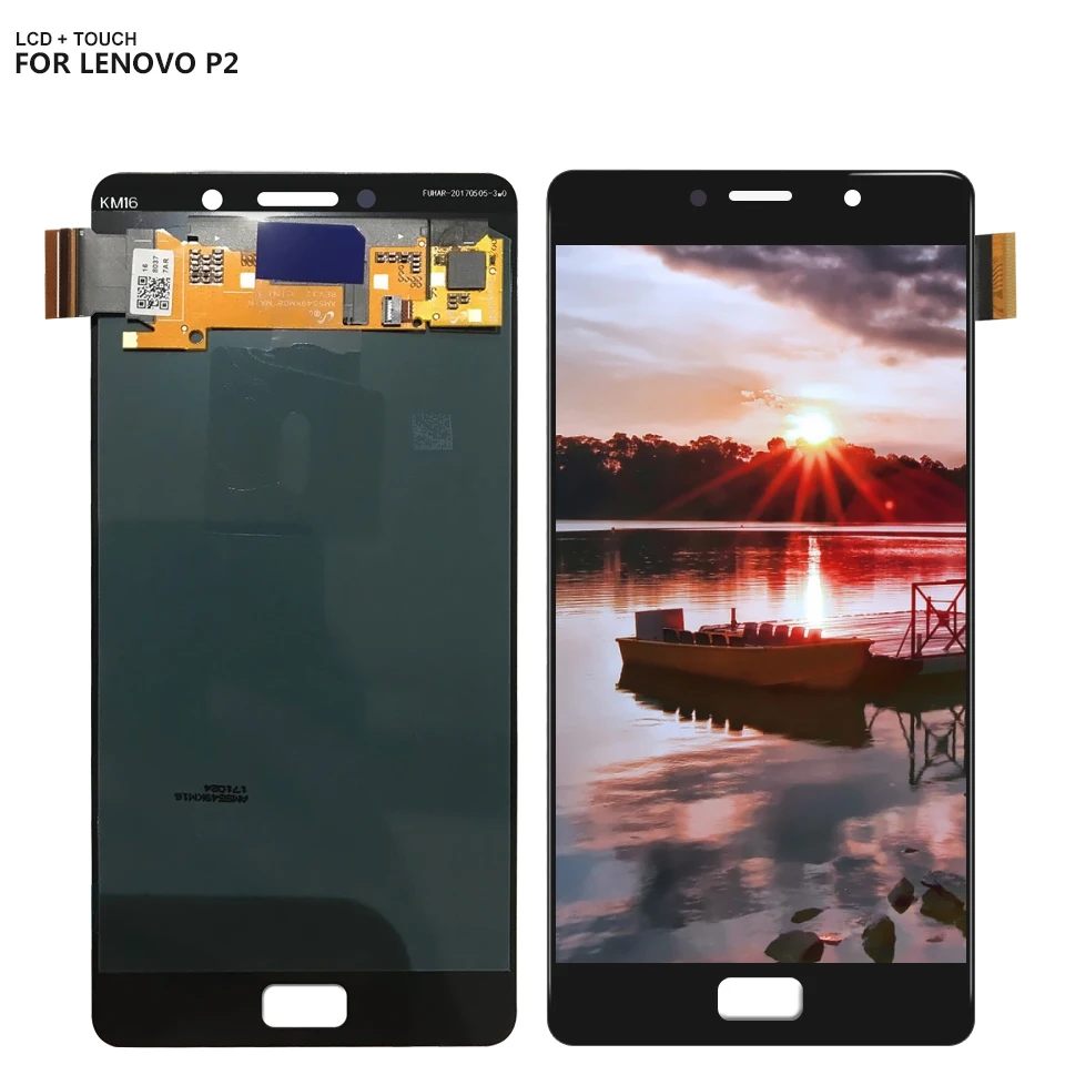 Хорошее Качество для lenovo vibe P2c72 P2a42 P2 ЖК-дисплей, сенсорная панель, дигитайзер в сборе
