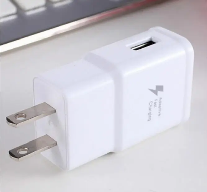 100% быстрое зарядное устройство адаптер UK EU US AU разъем для подключения USB зарядка