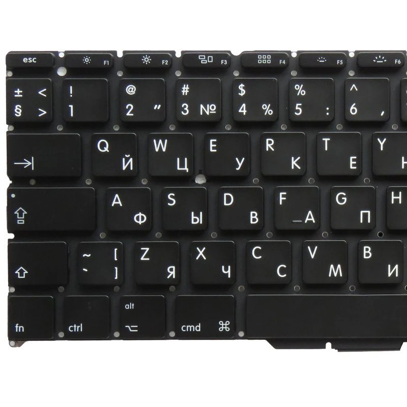 Клавиатура GZEELE для ноутбука Apple Русская клавиатура MacBook Air A1370 A1465 MC505 MC506 MC968 MC969 RU 2011
