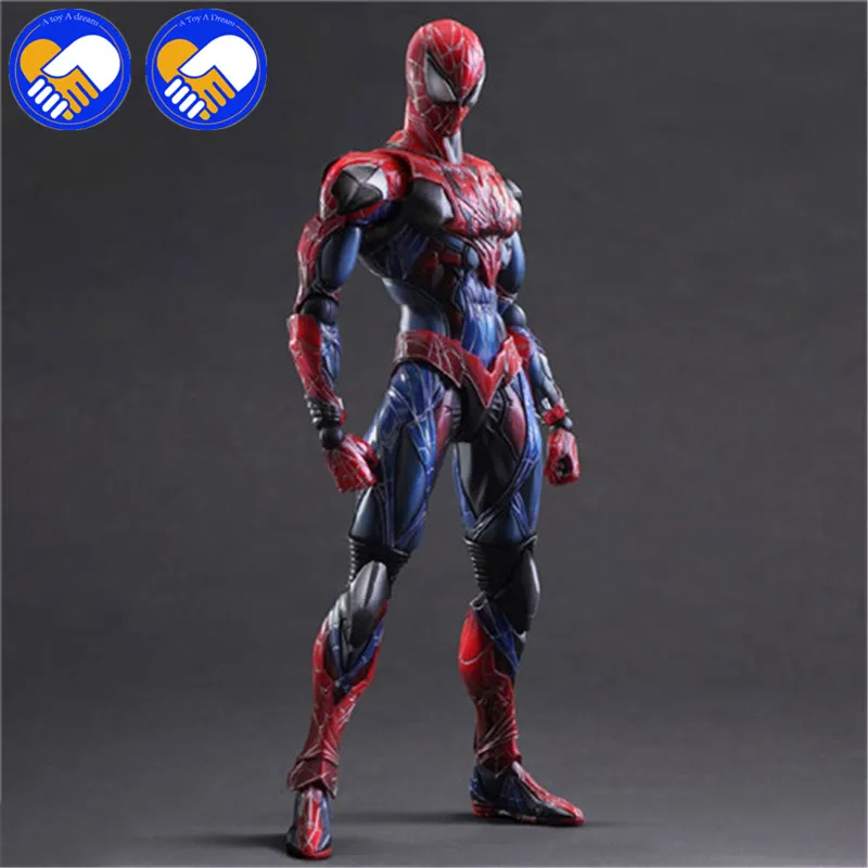 PLAY ARTS 27 см Marvels X-men Дэдпул 26 PA экшн фигурка Супергерои дэдпулы и паук мужчины