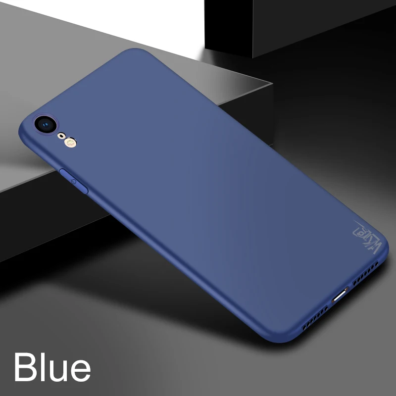Royal blue VVKing для iphone XR силиконовый чехол ТПУ мягкий простой чехол для Apple XR чехол ультра тонкий однотонный XR яркие цвета Матовые чехлы Coque - Цвет: Royal blue