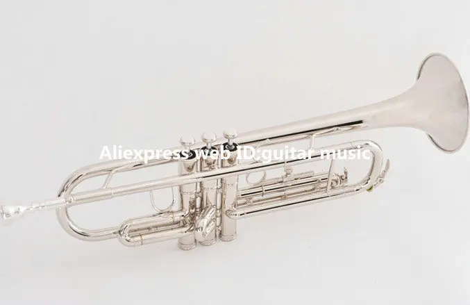 Бесплатная доставка Bb Труба JBTR 300 серебристо белый Профессиональный Чехол лучшие