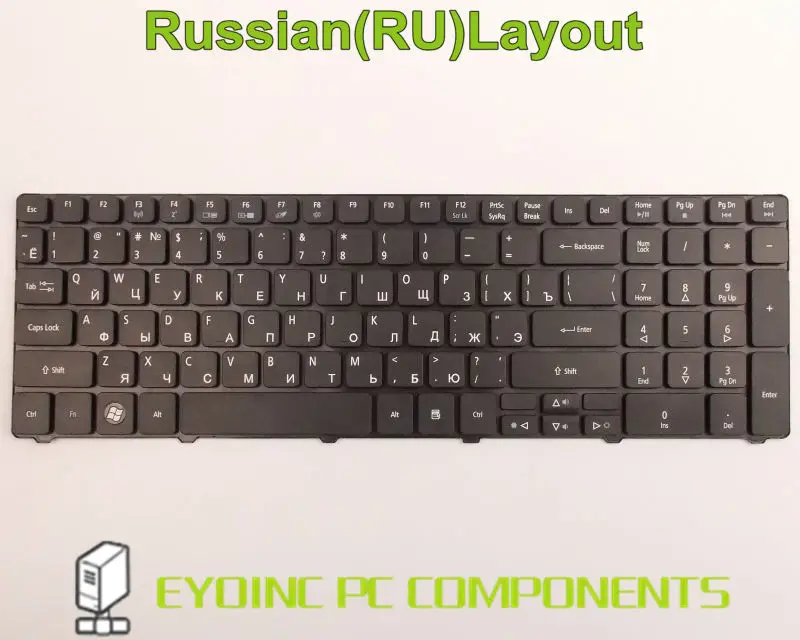 Клавиатура для ноутбука Acer Aspire 5739 5739G 5740 5740Z 5740G 5740D 5740ZG Русская версия|laptop keyboard