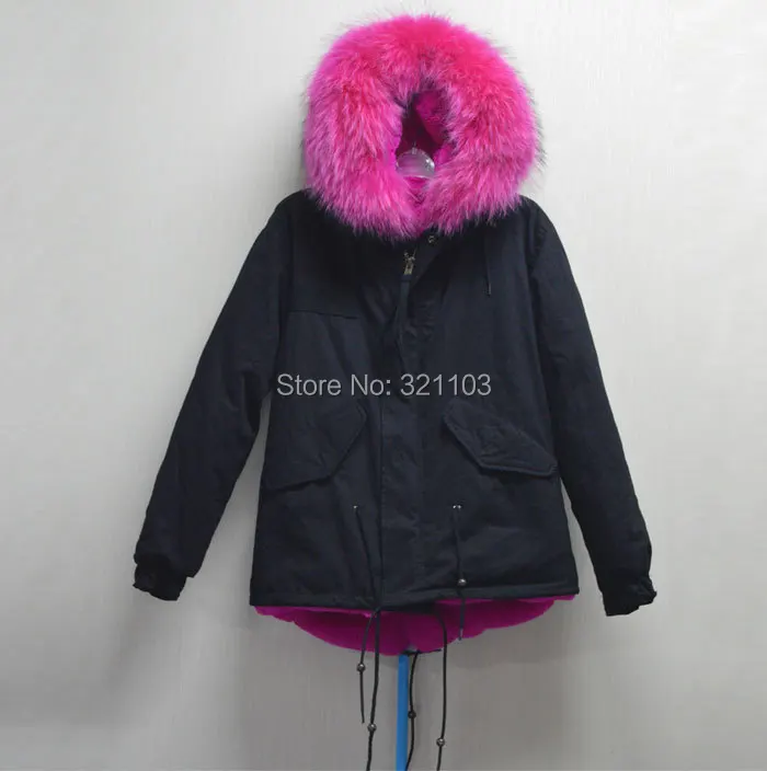 Женская куртка с меховым капюшоном пуховая парка зимнее пальто женская модная
