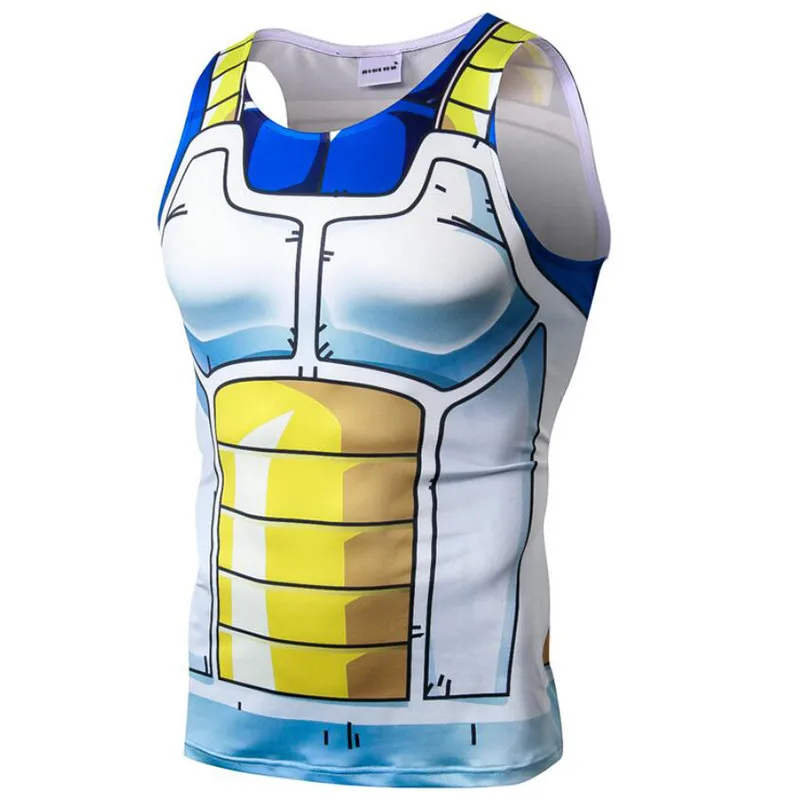 AF886 Топы на бретелях, мужские Мультяшные майки, Супер saiyan Dragon Ball, майки для фитнеса, майки, жилет, Повседневный пуловер, бодибилдинг, SizeS-3XL - Цвет: AF886