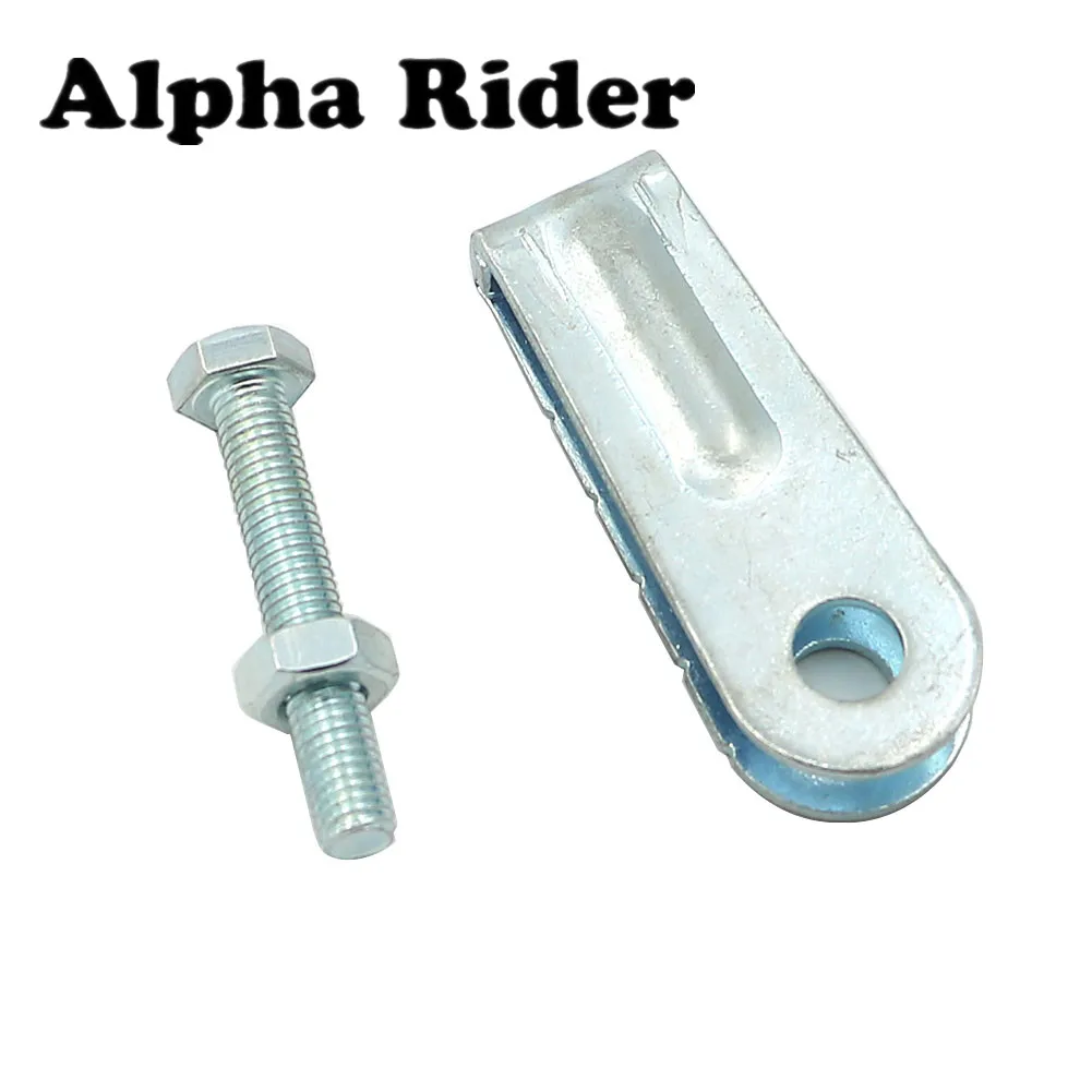 2 шт. ATV запчасти съемник для цепи регулятор серебро Yamaha Banshee YFZ350 Blaster 200 год 1988 2006 2005