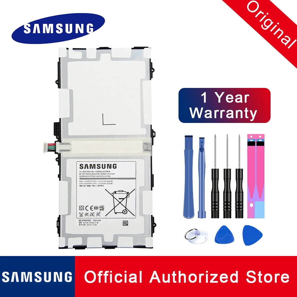 Литий-ионный запасной аккумулятор для планшетов Samsung Galaxy Tab S 10 5 T800 T801 T805 7900 мАч +