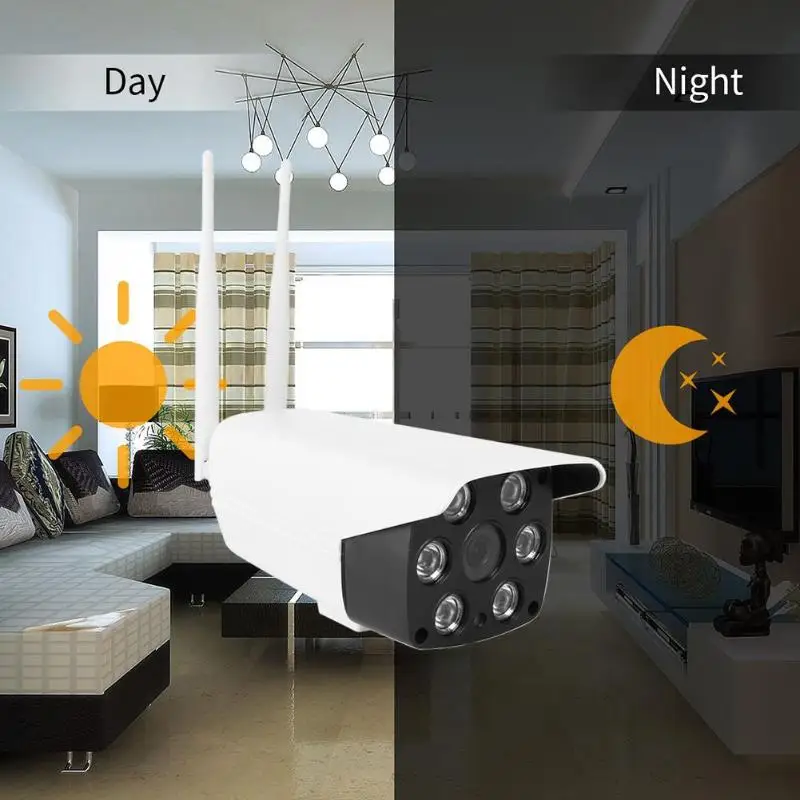 A7 Full HD 1080P 2 мегапиксельная Водонепроницаемая WiFi ip камера с облачным хранилищем