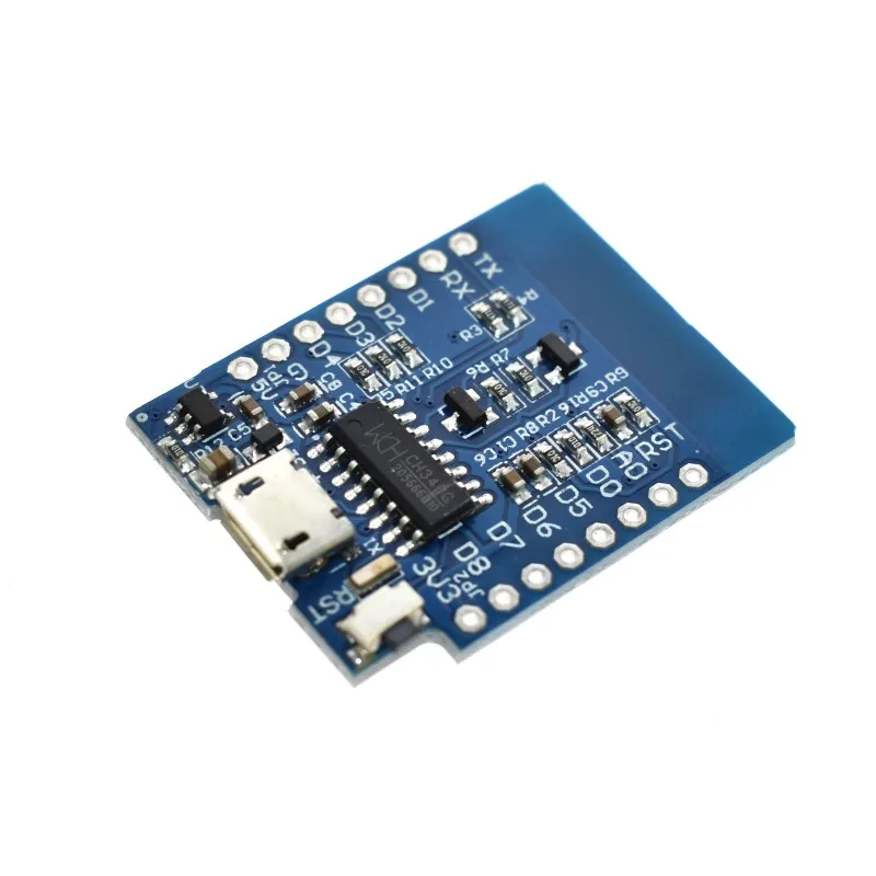 ESP8266 ESP-12 ESP-12F CH340G CH340 V2 USB WeMos D1 Mini wifi макетная плата D1 Mini NodeMCU Lua IOT плата 3,3 В с контактами