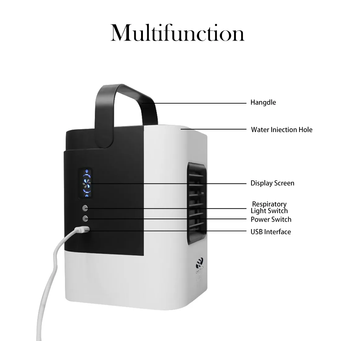 2019 Новый USB портативный кондиционер прохладное охлаждение для спальни кулер
