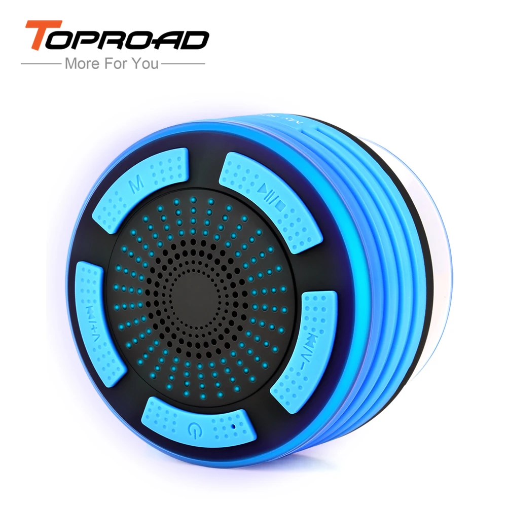 TOPROAD водонепроницаемый IPX67 открытый Bluetooth динамик Портативный беспроводной