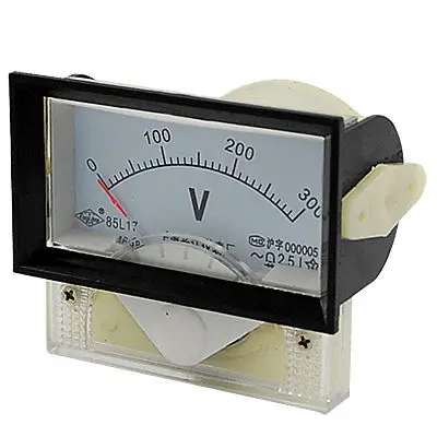 AC 300 В Напряжение Прямоугольник Аналоговый Вольтметр Панель Gauge | Инструменты