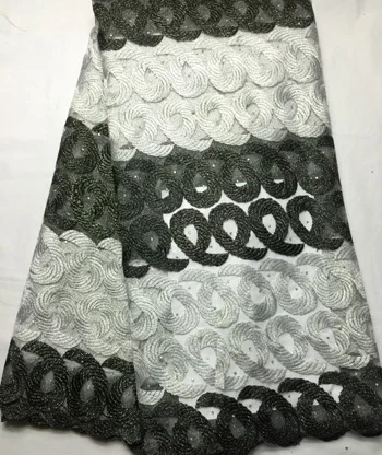 Африканский жемчуг камень высокое качество чистая кружева французский вуаль