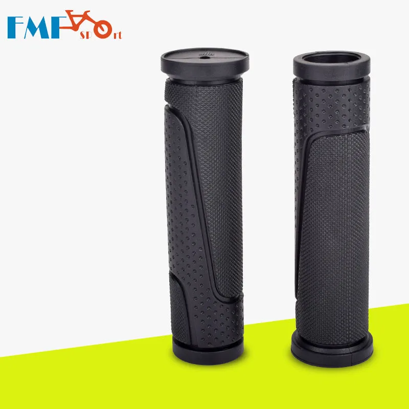Bicycle grips rubber mtb road bike 22.2mm damping bicycle handlebar set chwyty rowerowe kisiklet part | Спорт и развлечения