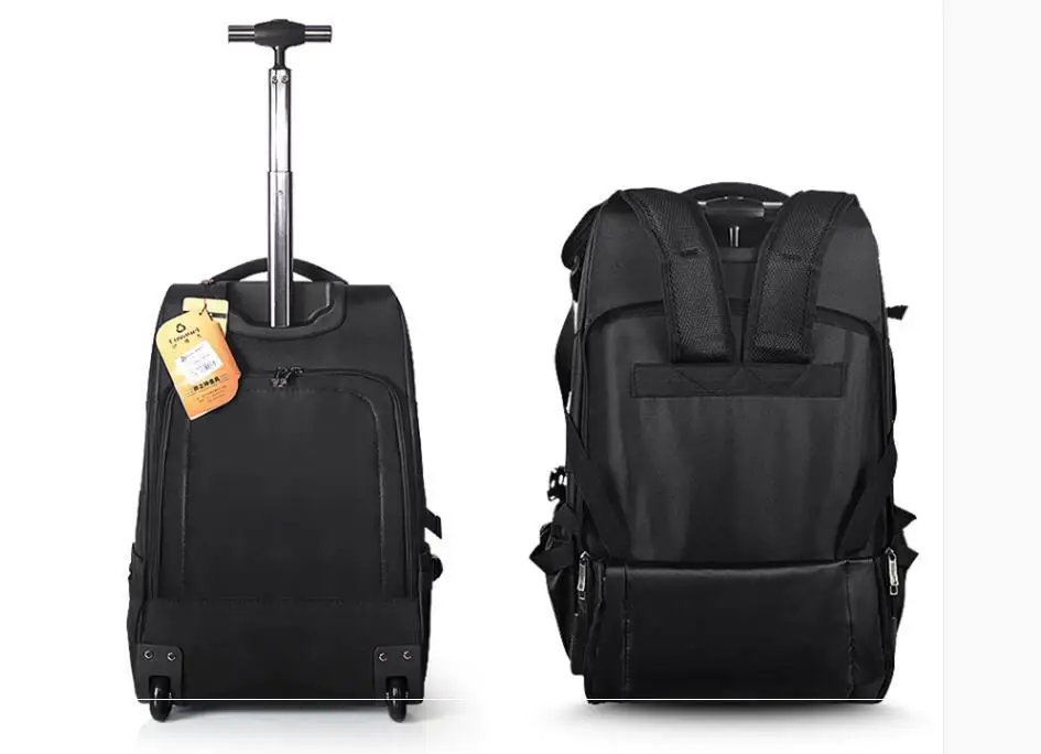 Оксфордский рюкзак для женщин тележка Сумка путешествий сумка багажа мужской на