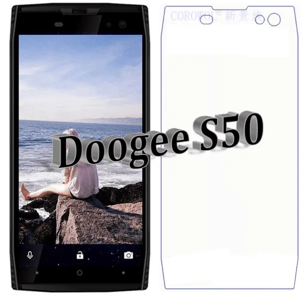 Для DOOGEE S50 закаленное Стекло с уровнем твердости 9 H 2.5D царапин Закаленное