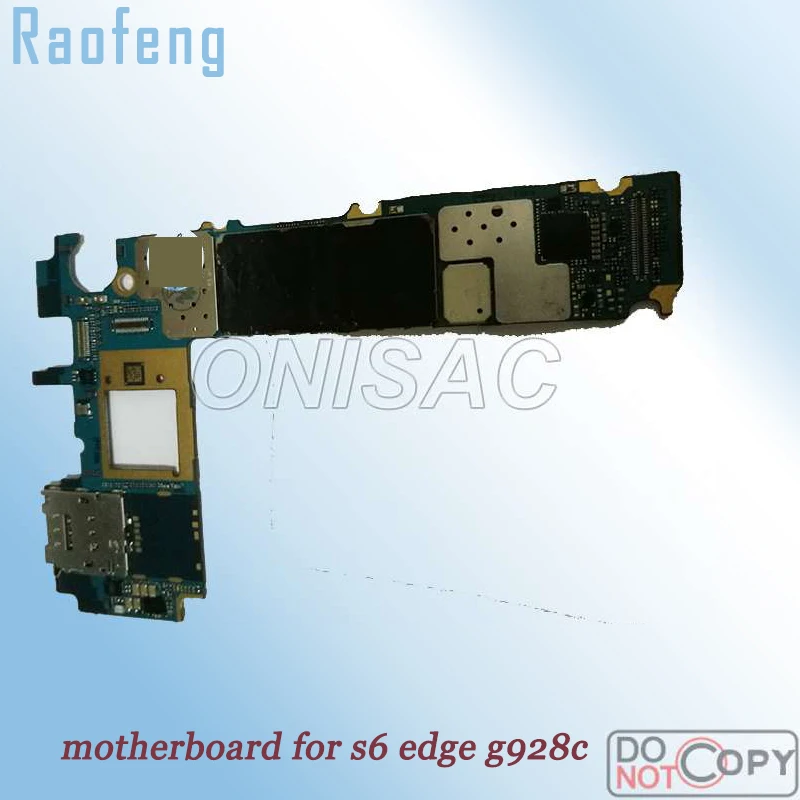 Raofeng Wcdma хорошо работающая материнская плата для Samsung Galaxy S6 Edge g928c