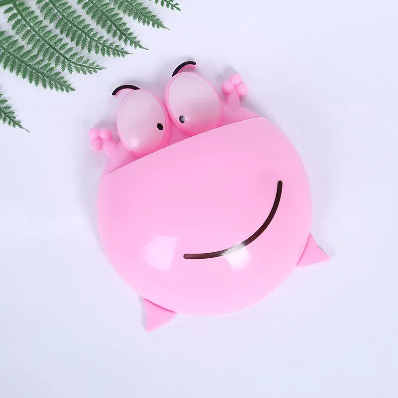 Зубная щетка содержит уход за ребенком мультфильм животных Форма держатель присоски Крючки набор Висячие Детские зубные щетки держатель полотенца и т. Д
