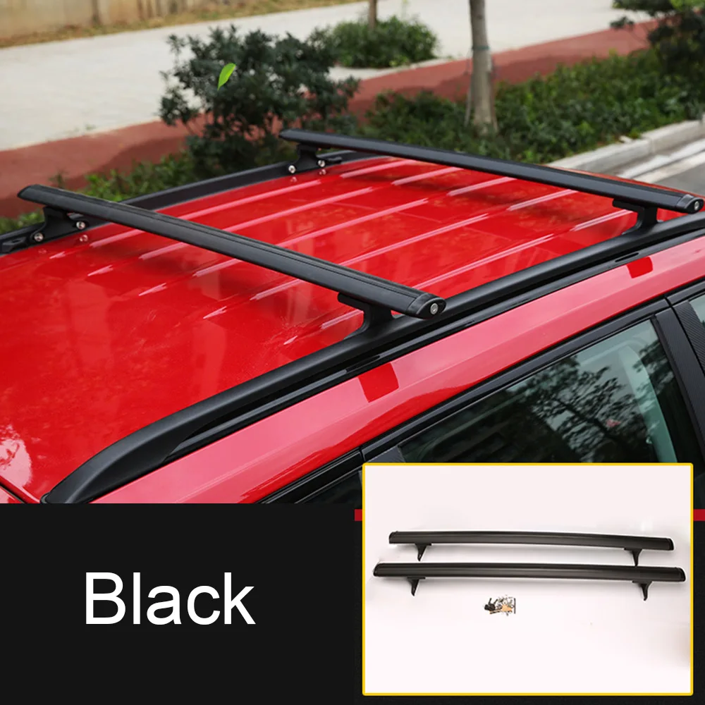 Багажник на крышу подходит для Jeep Compass 2017 2018 из алюминиевого сплава боковые рейки