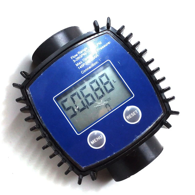 K24 Регулируемый цифровой турбинный расходомер для масла керосина химических