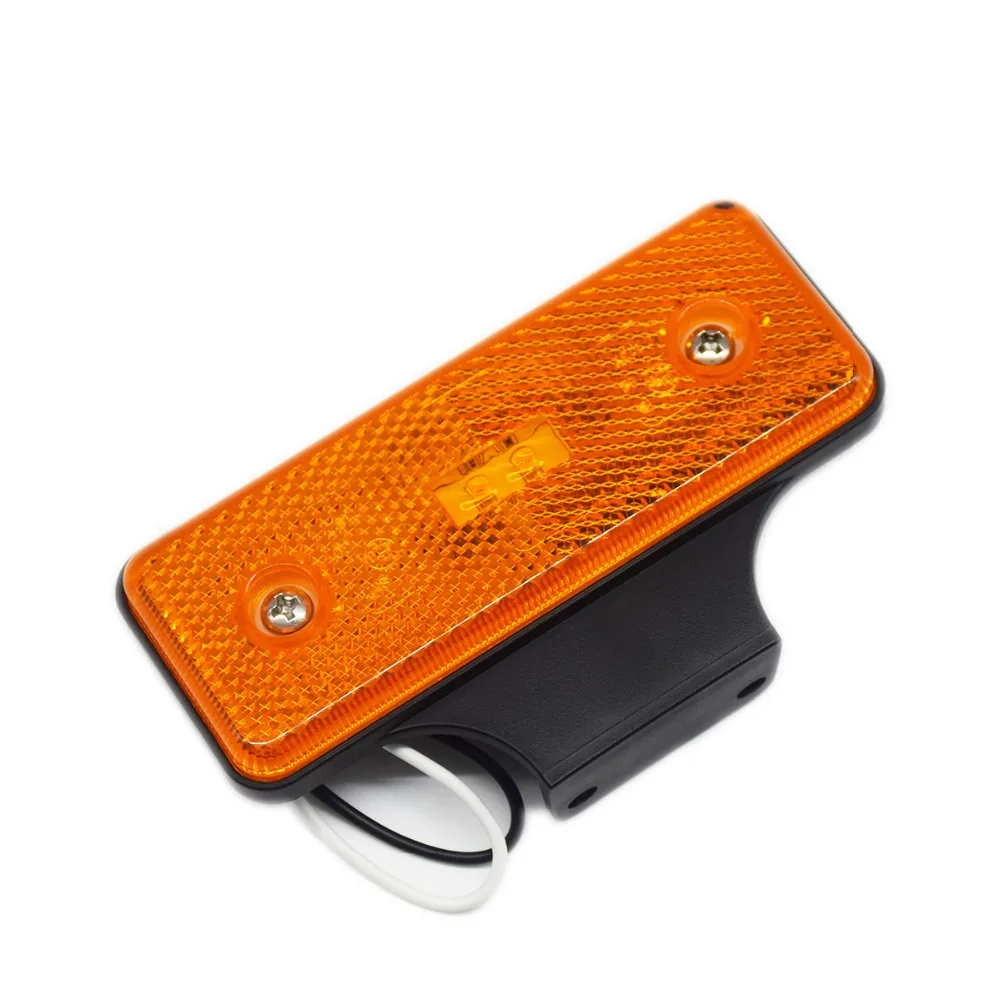 Универсальный прямоугольник для мотоцикла красный светодиод 24 светодиода