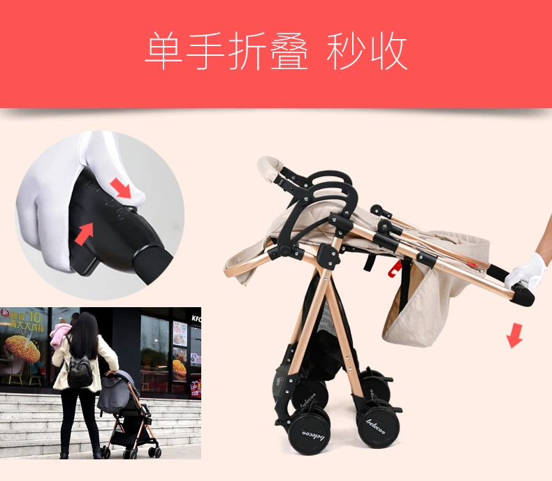 Высокая Ландшафтная легкая складная переносная коляска yoya Plus 3 коляска детская коляска розовая коляска