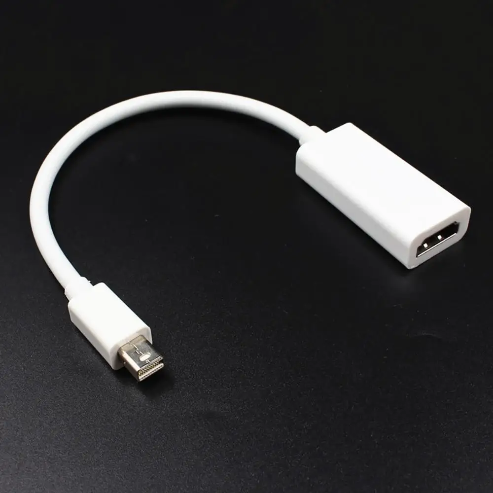 Мини-Кабель DP-HDMI конвертер адаптер мини-порт дисплея Адаптер DP к HDMI для Apple Mac Macbook