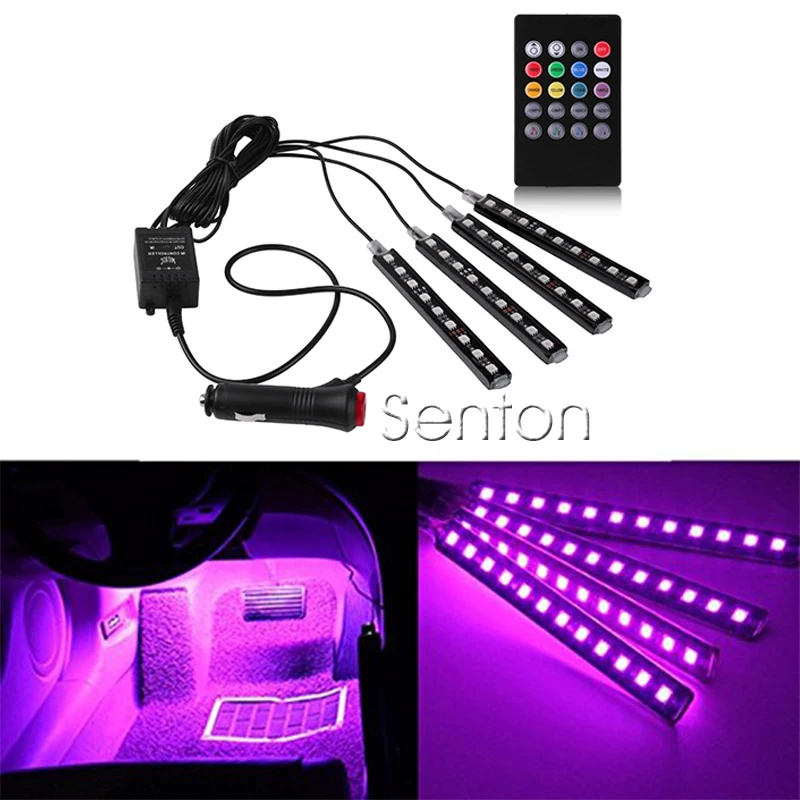 

180' Adjustable LED Chips Vehicle Neon Lamp For Peugeot 301 307 206 308 407 207 2008 3008 508 406 208 For Citroen C4 C5 C3 C2