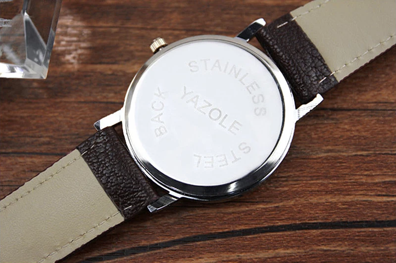 Мужские часы из искусственной кожи коричневые наручные на ремешке модель Wd3sea2 2019