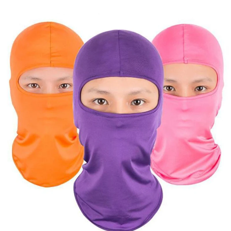 Hot Selling Cycling Face Mask Milk Silk Ski Neck Protecting Thin Breathable Snowboard Wind Outdoor Balaclava Full | Спорт и