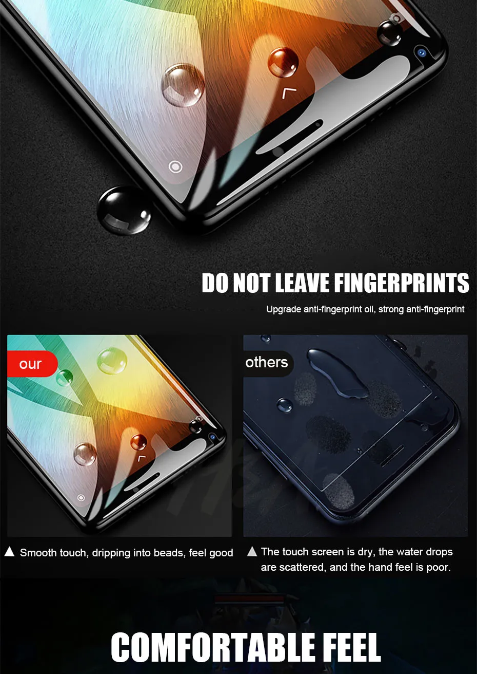 H& A Защитное стекло для Xiaomi Pocophone F1 Max 3 2 Note 3 A1 A2 Lite закаленное защитное стекло 0,27 мм A2 Lite F1 стекло