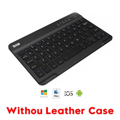 LYJPBK Bluetooth клавиатура чехол для iPad Pro 12,9 дюйма Авто Режим сна/пробуждения умный из искусственной кожи раза защитный чехол для Apple iPad Mini Coque - Цвет: LYJPBK