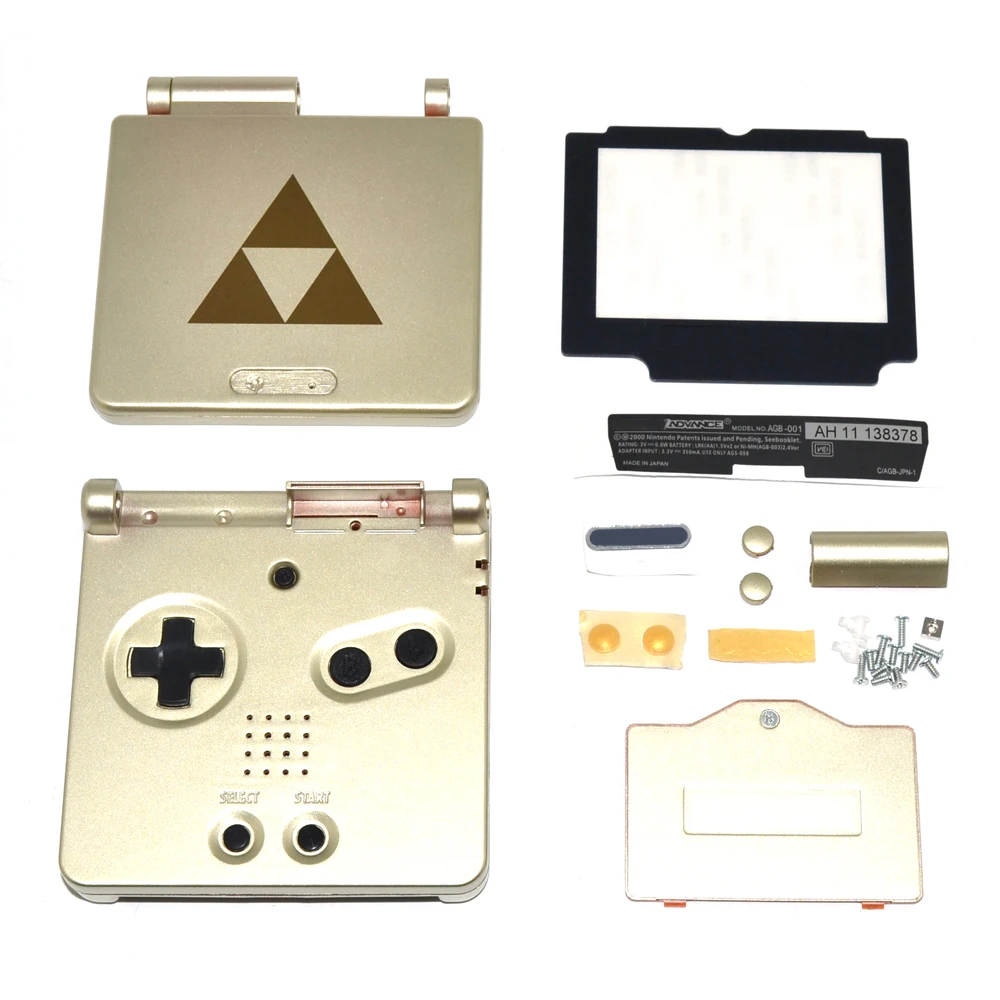 10 шт./партия Сменные крышки для GBA SP|Чехлы| |