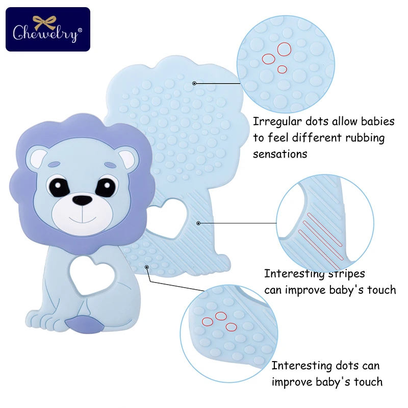 1 шт Детские силиконовый Прорезыватель для зубов Король Лев чехол кулон Еда Класс