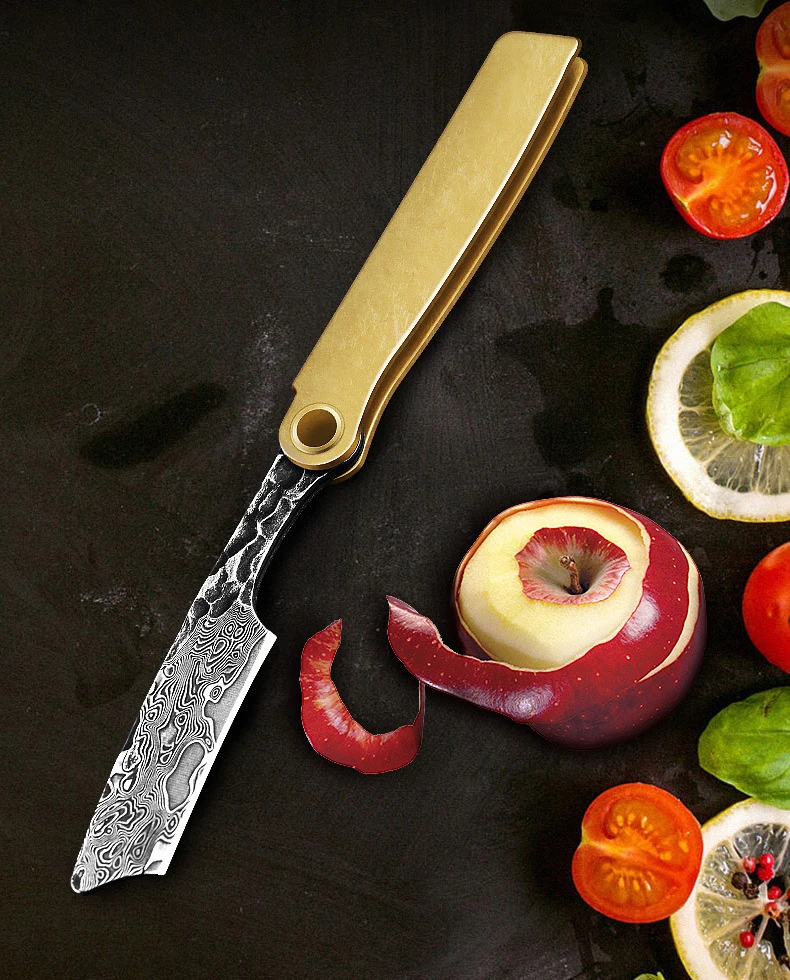 HX уличный мини нож тактический складной ножи для улицы Дамаск нержавеющая сталь