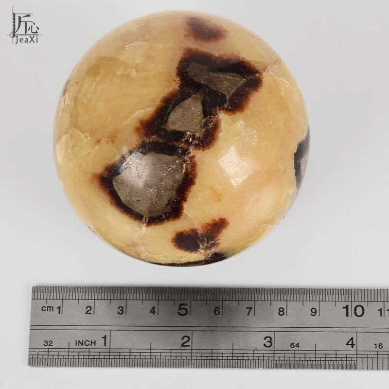 1 шт. хрустальные шары стенд с деревянной основе Дракон septarian Sphere фэн-шуй heaing