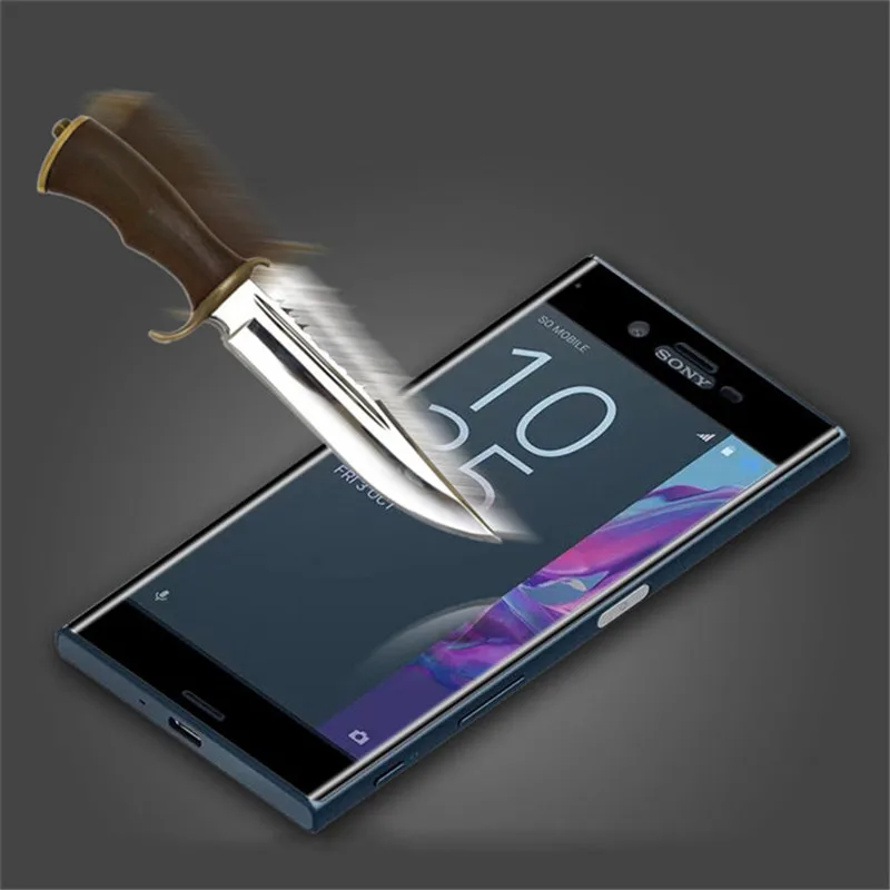 3D полное покрытие закаленное стекло Защита экрана для Sony Xperia X XC XZ XA Ultra | Мобильные