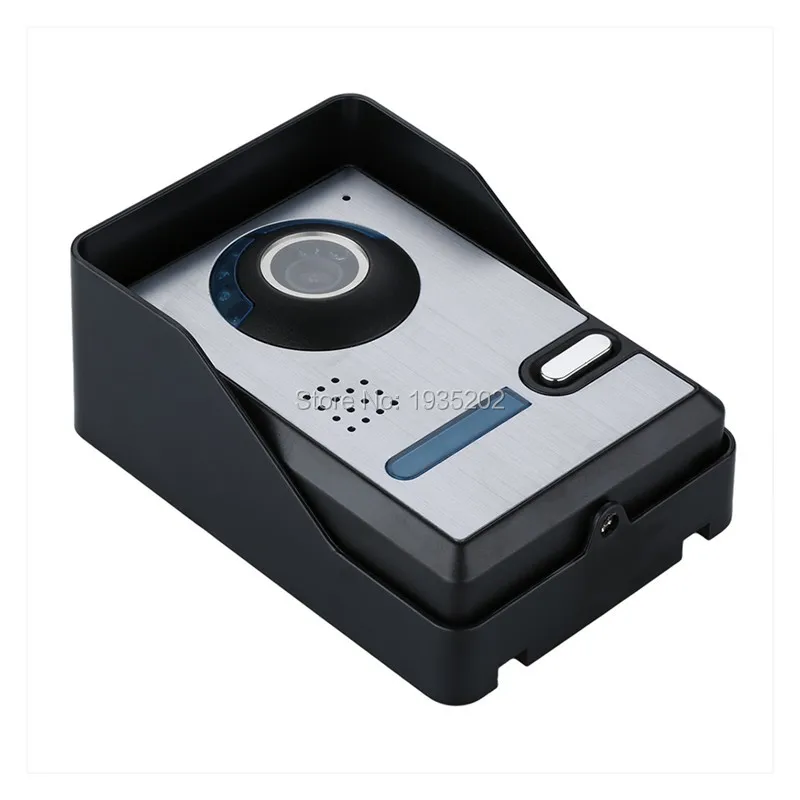 

801FA11 one to one video doorphone 7 inch color screen intercom system intercom door bell with IR camera hands- free monitor