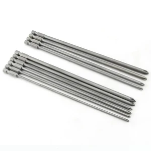 Насадки для электрической отвертки Phillips ph1ph2, 200 мм, 10 шт.