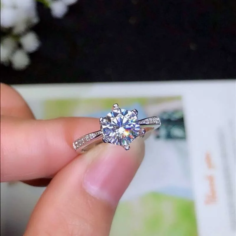 Moissanite 2 карата Супер горячая продажа сопоставимые с алмазами изысканное