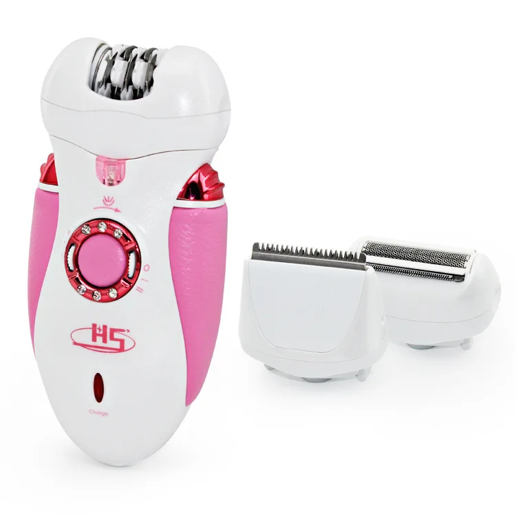 Hot Sale 3 in 1Lady Epilator with Extra Shaving head Hair Removal Rechargeable AC110V-240V for body face underarm bikini 2015New |