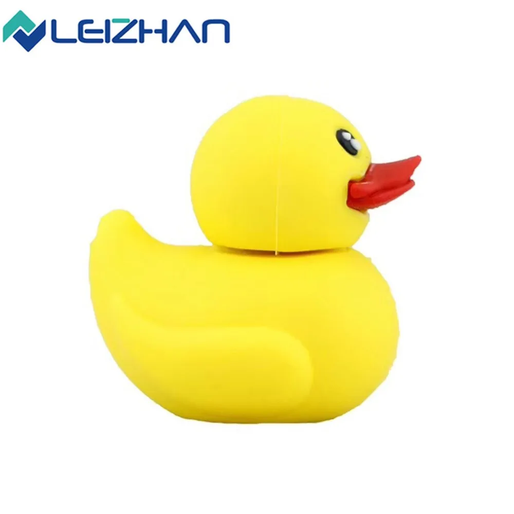 LEIZHAN смешной попугай флэш-накопитель USB утка характер 4 ГБ 8 16 32 64 Флешка