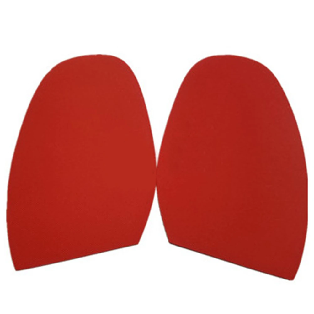 

1Pair Repair Rubber Shoe Soles For Men Women Anti Slip Protective Half Outsoles Replacement Repairs DIY Mat Forefoot Pads Sole