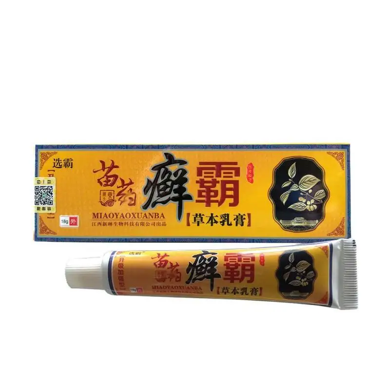 Chinese Medicine Dermatitis Psoriasis Eczema Ointment Allergy Itch Skin Cream Skin Itching Lotion Herbal Anti-itch Cream 15g - Цвет: as shown