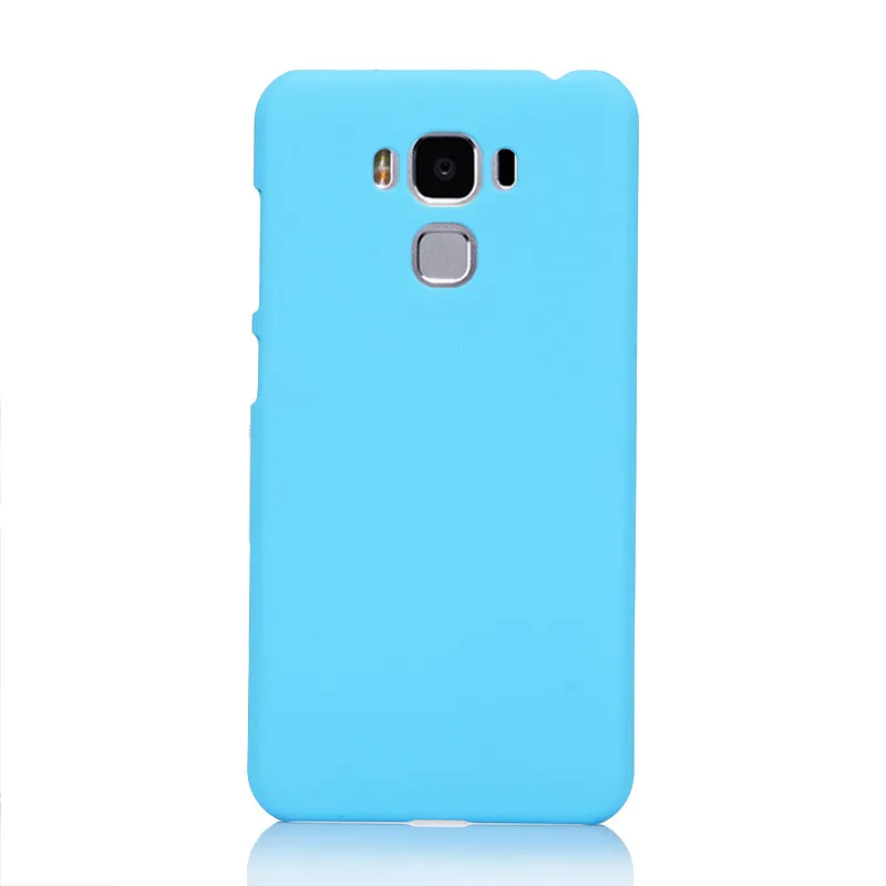 7 Чехол для телефона для Asus Zenfone 4 Selfie ZD552KL ZD553KL ZC553KL ZE554KL чехол 360 матовый жесткий пластик PC яркий цвет задняя крышка чехол - Цвет: 7