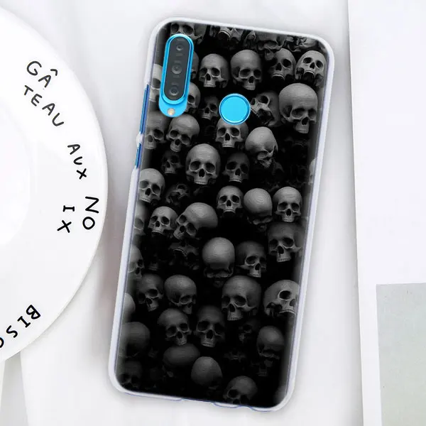 10 Мало смерть с косой чехол для телефона для huawei P30 P30 Pro P9 P10 P20 Lite P Smart плюс просмотр 20 Жесткий задний Чехол бант - Цвет: 10