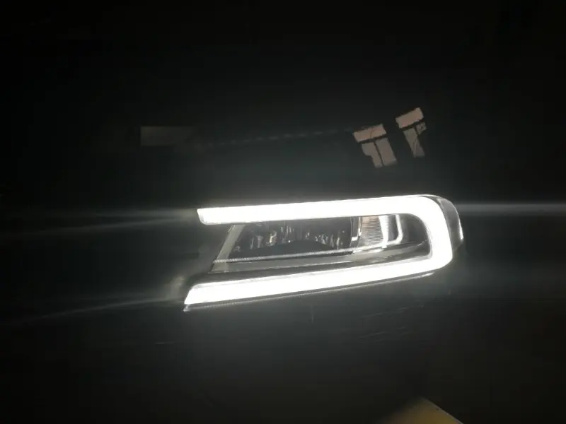 Автомобильный Стайлинг для Volkswagen Passat Россия DRL светодиодный дневные ходовые огни автомобиля противотуманные фары переднего бампера белый/желтый/синий