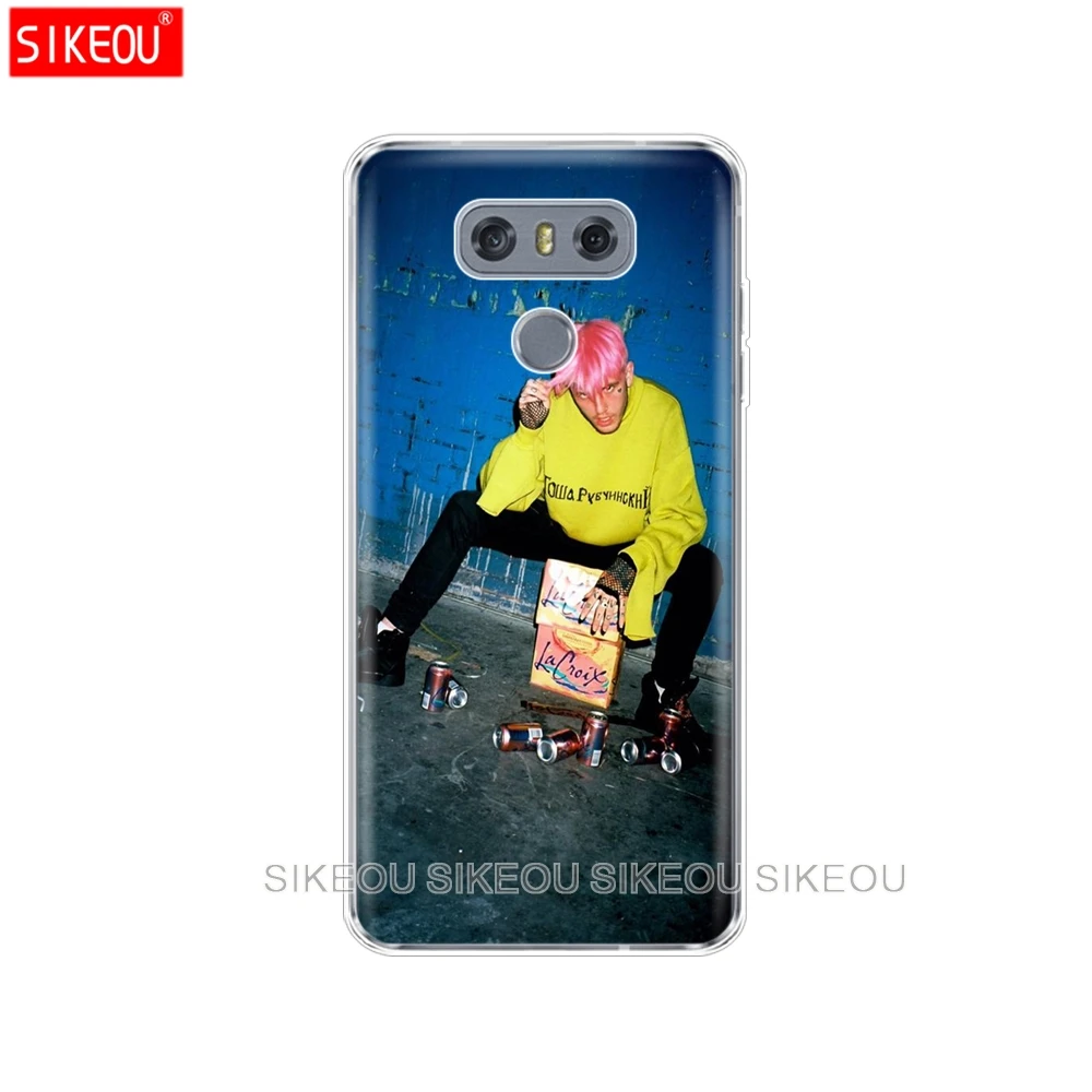 Силиконовый чехол для телефона LG G7 Q8 Q6 G6 MINI G5 V30 V7 V9 k10 k8 X POWER 2 Lil Peep|Бамперы| |